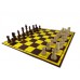 Figury szachowe Staunton nr 6 / II w worku ( S-3/II )